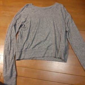 Hollister gray sweater
